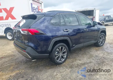 2025 Toyota Rav4 Hybrid Limited from USA, damaged, VIN JTMD6RFV8SJ069443